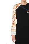 vintage printed scarf sleeve  - 