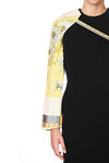 vintage printed scarf sleeve  - 