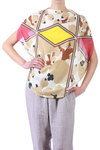 Circle shape printed top  - 