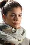 Gianni printed gauze scarf  - 