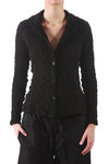Cauliflower crinkled effect jacket  - 