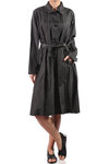 Pleated trench coat  - 