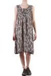 Graphic printed cotton dress  - 