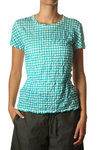 Front printed gingham design  - 