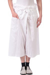hakama style cotton trousers  - 