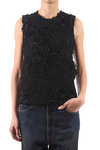 Top with ribbon appliqué design front  - 