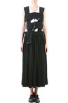 Cage-like bodice dress  - 
