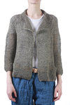 Hand knit linen cardigan  - 
