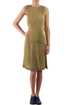 Two piece waveform pleated dress  - 