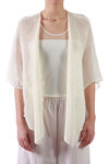 paper knitted cardigan  - 