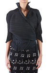 Bias pleated jacket  - 