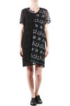 lace and georgette short dress  - 