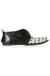 Screen printing letters lace-up style shoes  - 