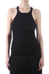 ribbed jersey tank top  - 