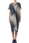 Shaded pattern dress  - 