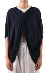 Cotton jersey cape cardigan  - 