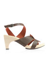 Wooden heel sandal  - 