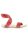 Flat wooden sole sandal  - 