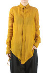 Long shirt in sheer linen  - 