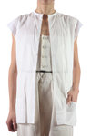 cotton poplin and jersey shirt  - 