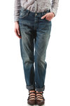 Light selvage denim dungarees jean  - 