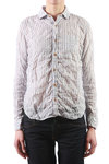 Striped cotton muslin shirt  - 