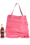 horizontal pleated shopping bag  - 