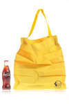 horizontal pleated shopping bag  - 