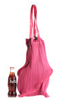 spiral shape bucket bag  - 
