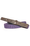 elasticated pleated slim belt  - 