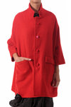 wool and silk blend caban  - 