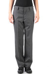 wool serge tailored trousers  - 