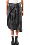 abstract pattern tulip shape skirt  - 