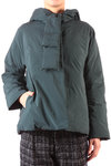mat polyester down padded jacket  - 