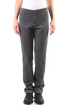 stitched jersey slim trousers  - 