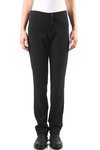 stitched jersey slim trousers  - 