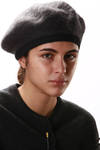 soft wool mohair beret  - 