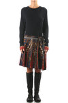 attached sweater and skirt dress  - 