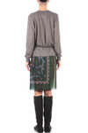 attached cardigan, top and skirt dress - SACAI 