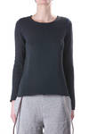 hand stitch armholes silk pullover  - 