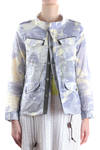 field jacket in cotton gauze camouflage  - 