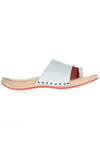 VALE flat wooden sole thong sandal  - 