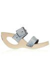 FAMOUS wooden wedge heel sabot  - 