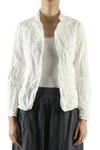 cotton poplin riding style jacket  - 