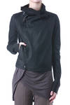 soft lamb leather biker jacket  - 