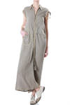 shirt style oversized overalls  - 