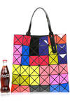 multicolor origami tote bag  - 