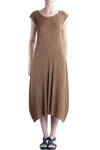long pleated dress  - 