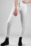 ankle-length trousers in cotton twill - VIVIENNE WESTWOOD Anglomania 