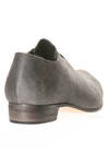 shoe in turned inside out horse leather and leather sole - REINHARD PLANK 